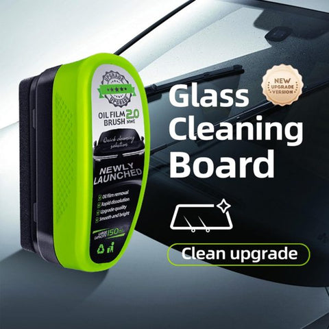 1pc Oil Film Brush 2.0, Clear Vision Glass CleanerCar Windows (with Extra Liquid