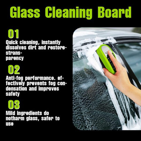 1pc Oil Film Brush 2.0, Clear Vision Glass CleanerCar Windows (with Extra Liquid