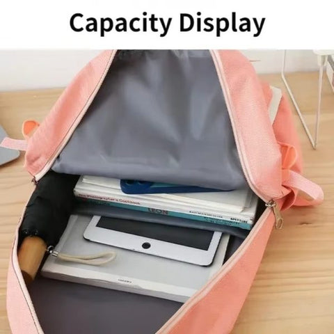 4-piece School Bag Set: Stylish & Practical New Arrival