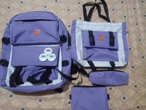 4-piece School Bag Set: Stylish & Practical New Arrival