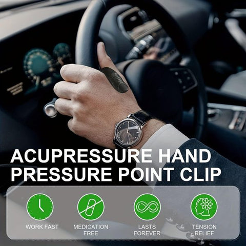Sugar Control Li4 Acupressure Point Clip Wearable – Supporting Acupressure Relaxation